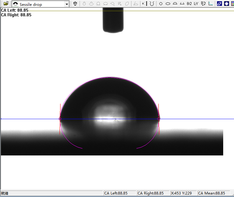 接觸角測(cè)量?jī)x/水滴角測(cè)量?jī)x